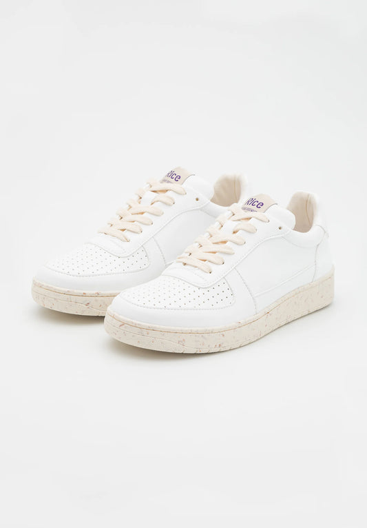 Rice - Sneaker OPEN21 White VEGAN - WERTE FREUNDE