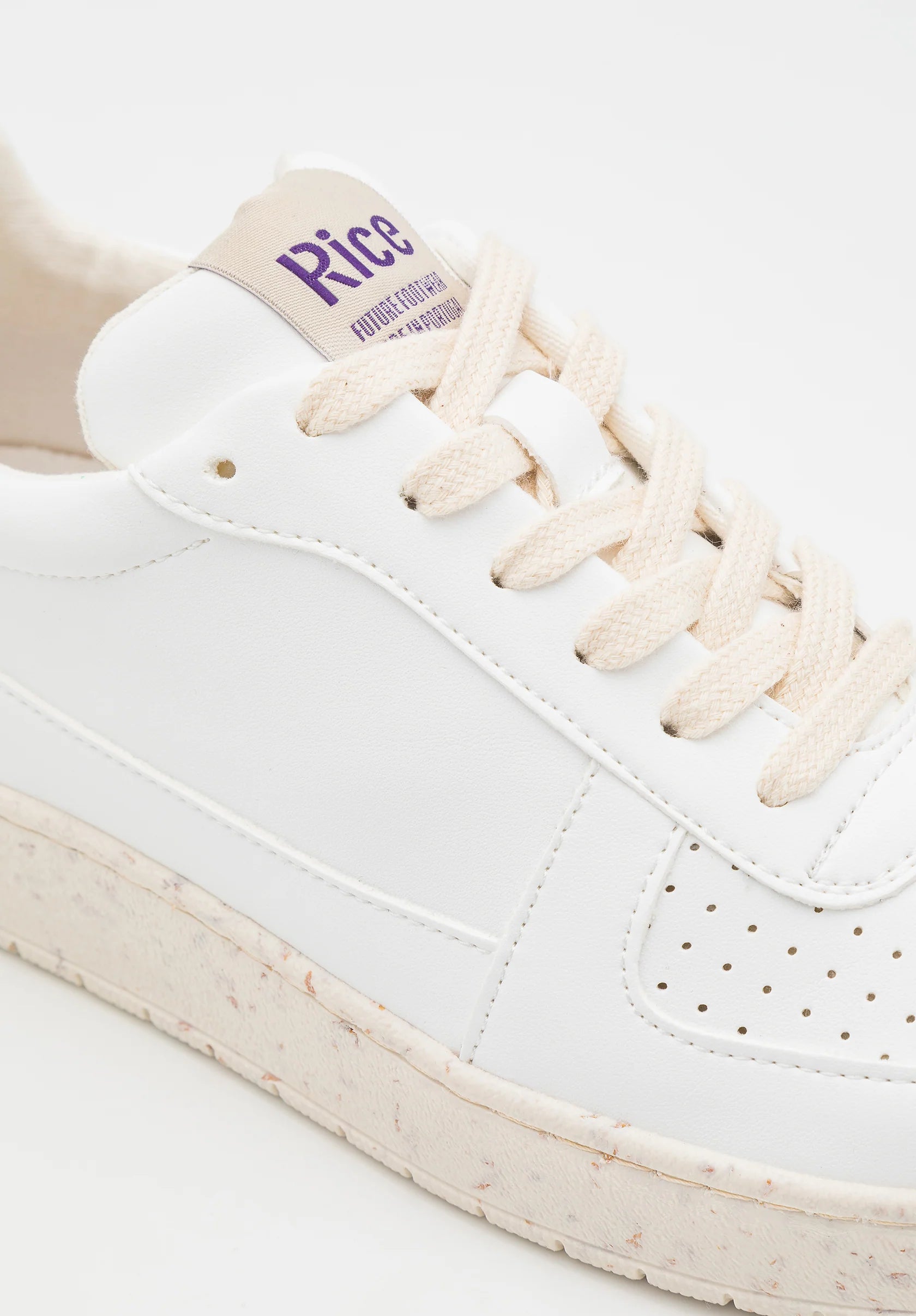 Rice - Sneaker OPEN21 White VEGAN - WERTE FREUNDE