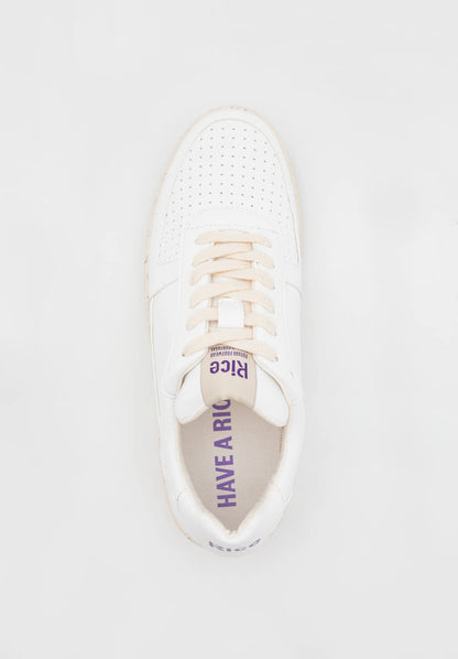 Rice - Sneaker OPEN21 White VEGAN - WERTE FREUNDE