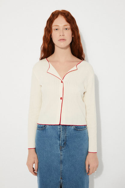 RITA ROW - Tender Top beige - WERTE FREUNDE