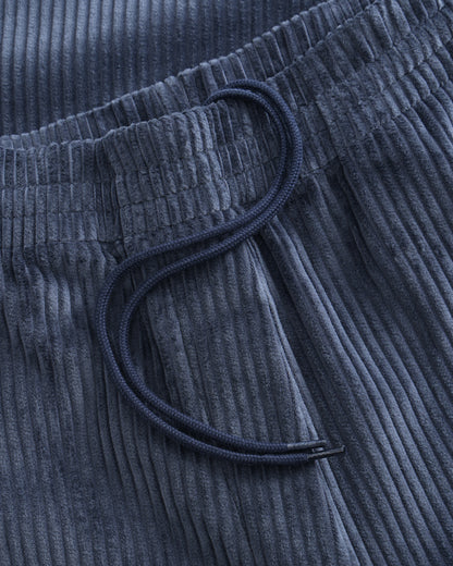 ROTHOLZ - Cord Wide Pant Organic Cotton Stone Blue - WERTE FREUNDE