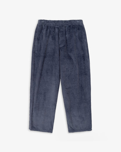 ROTHOLZ - Cord Wide Pant Organic Cotton Stone Blue - WERTE FREUNDE