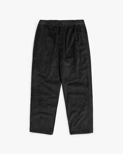ROTHOLZ - Cord Wide Pant Organic Cotton True Black - WERTE FREUNDE