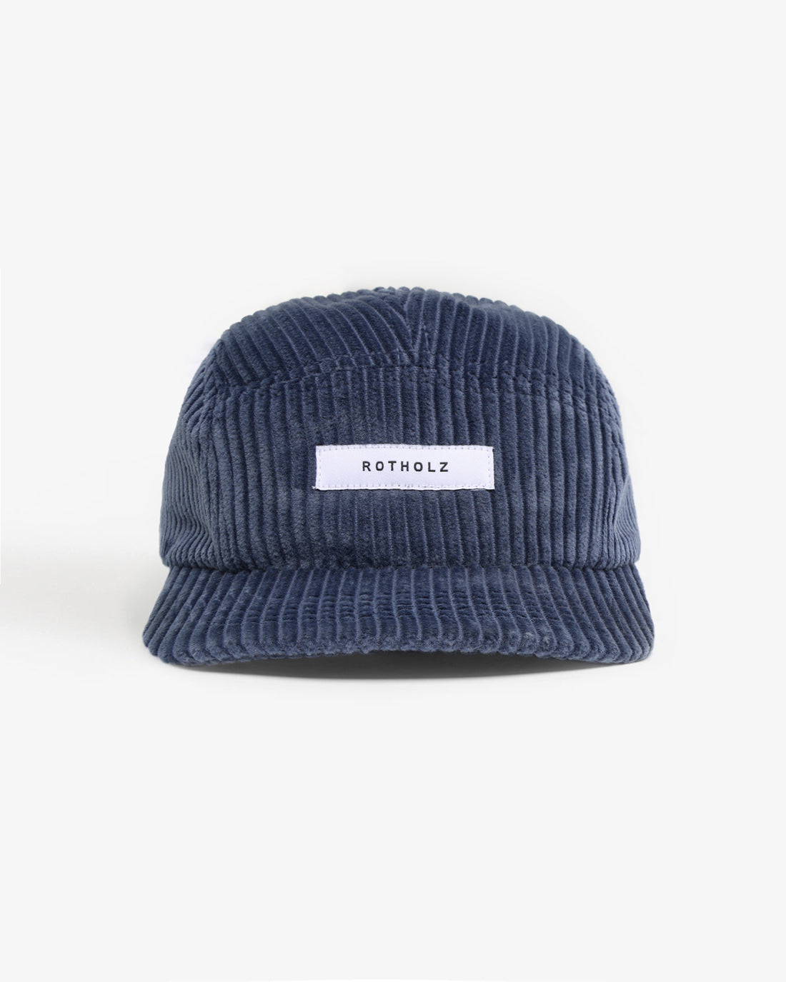 ROTHOLZ - Cord 5-Panel Cap Organic Cotton Stone Blue - WERTE FREUNDE