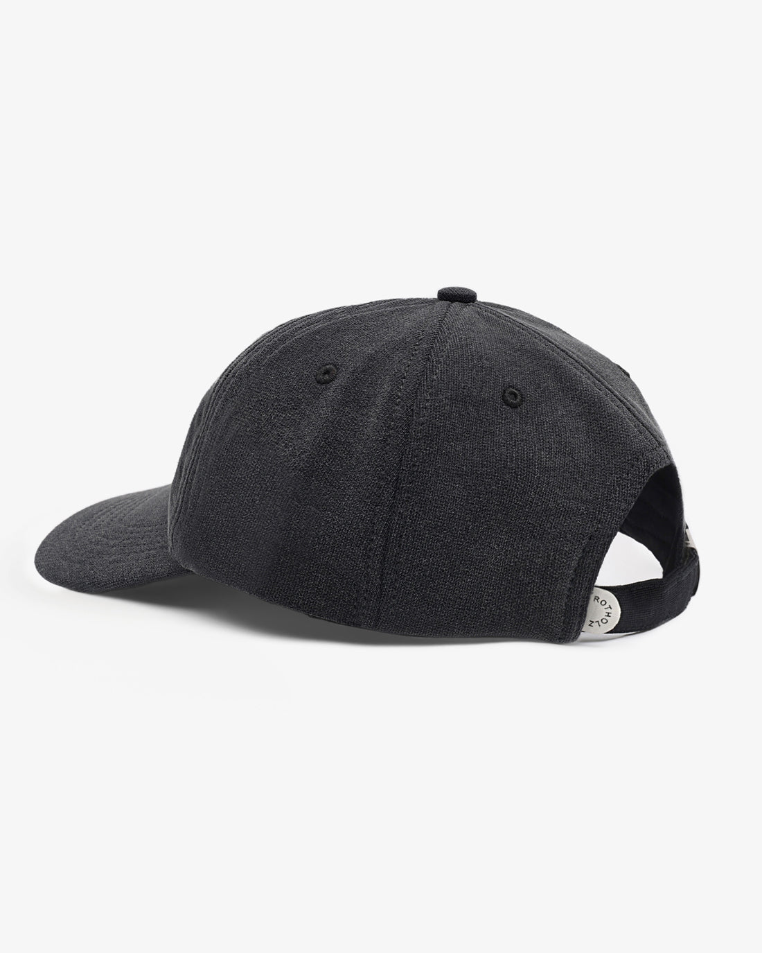 ROTHOLZ - Fleece Floppy Cap Organic Cotton True Black - WERTE FREUNDE