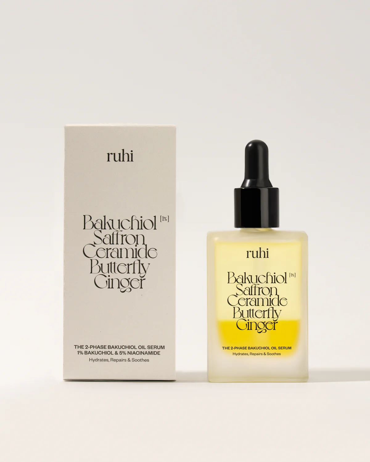 ruhi - 2-Phase Bakuchiol Oil Serum & Niacinamid 30 ml - WERTE FREUNDE