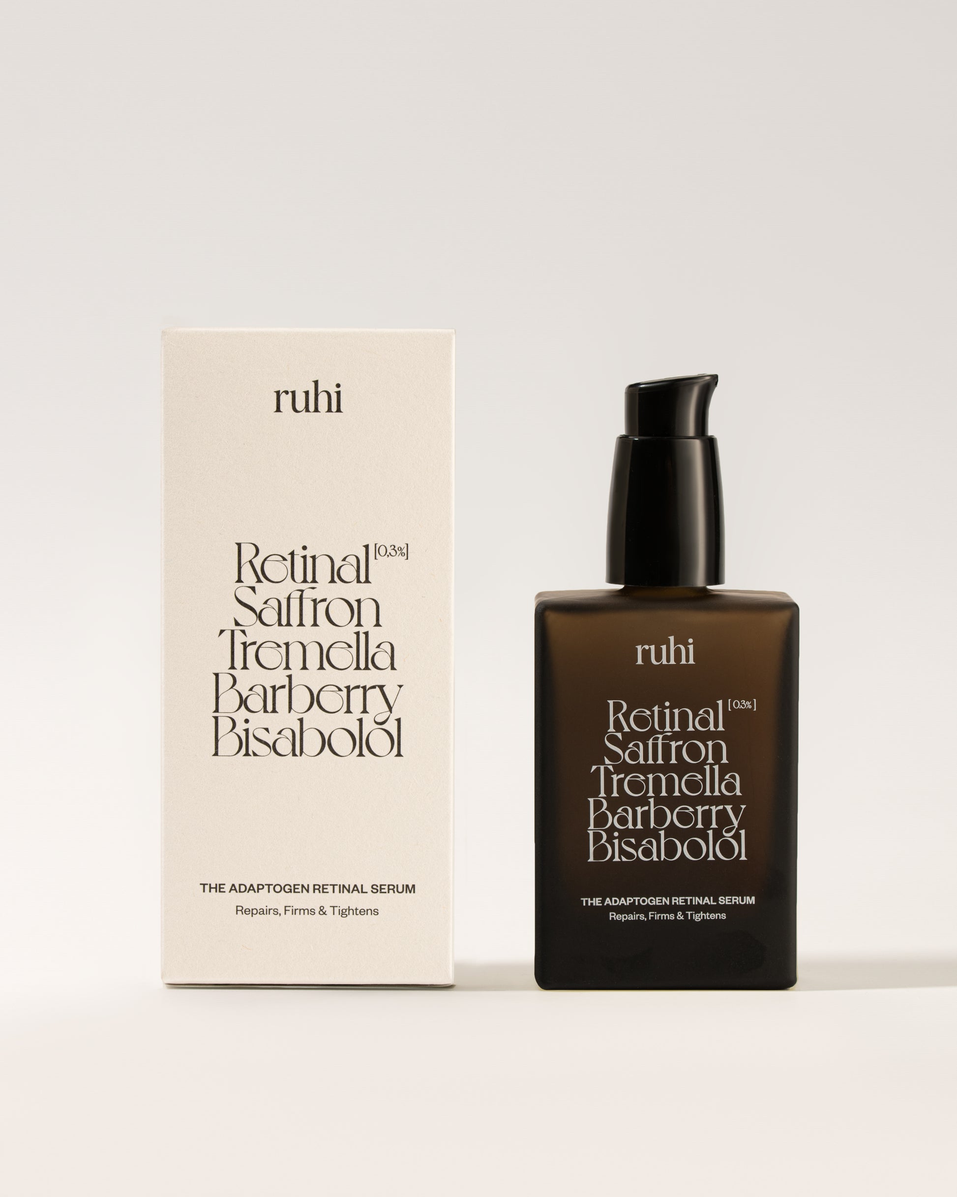 ruhi - The Adaptogen Retinal Serum 0,3% 30 ml - WERTE FREUNDE