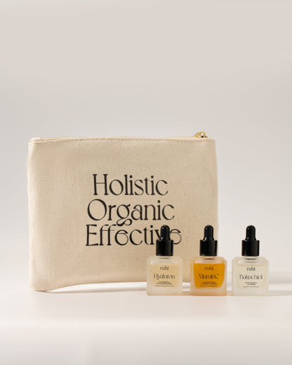 ruhi - The Serums – Travel Kit 3 x 10 ml - WERTE FREUNDE