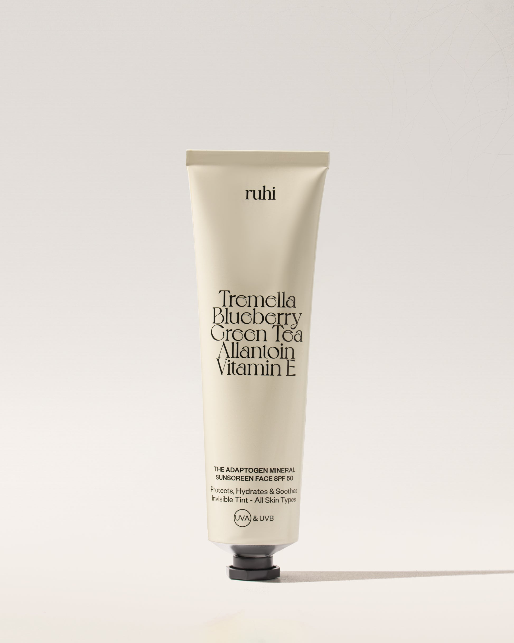 ruhi - The Adaptogen Mineral Sunscreen Face SPF 50 50 ml - WERTE FREUNDE
