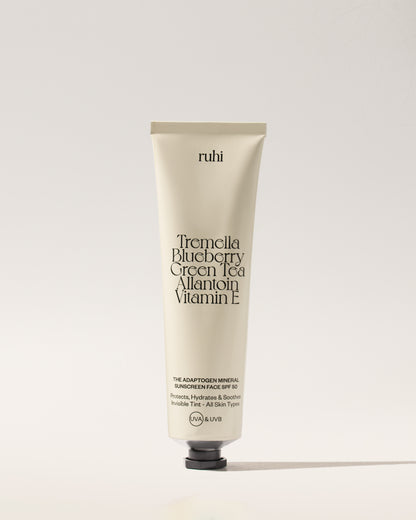 ruhi - The Adaptogen Mineral Sunscreen Face SPF 50 50 ml - WERTE FREUNDE