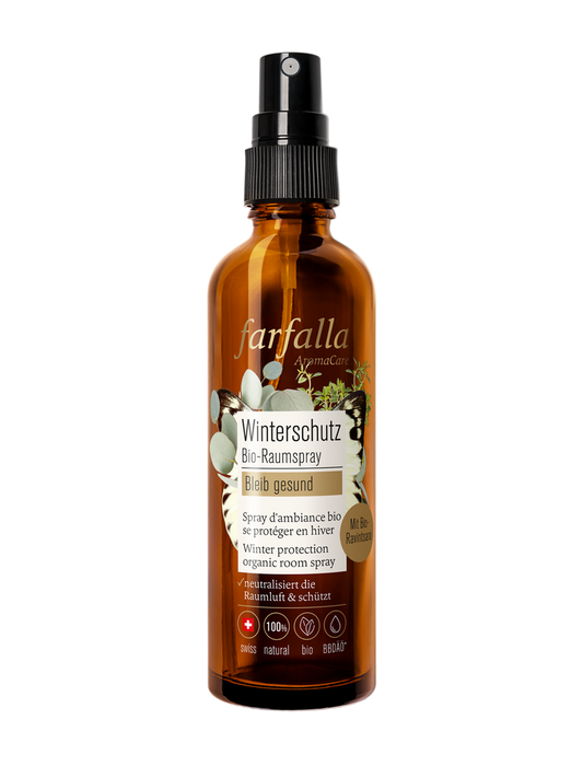 farfalla - Winterschutz Bio-Raumspray Bleib gesund 75ml - WERTE FREUNDE