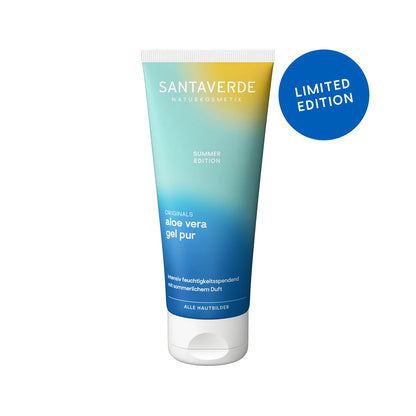 Santaverde - Aloe Vera Gel Pur SUMMER EDITION - 100 ml - WERTE FREUNDE