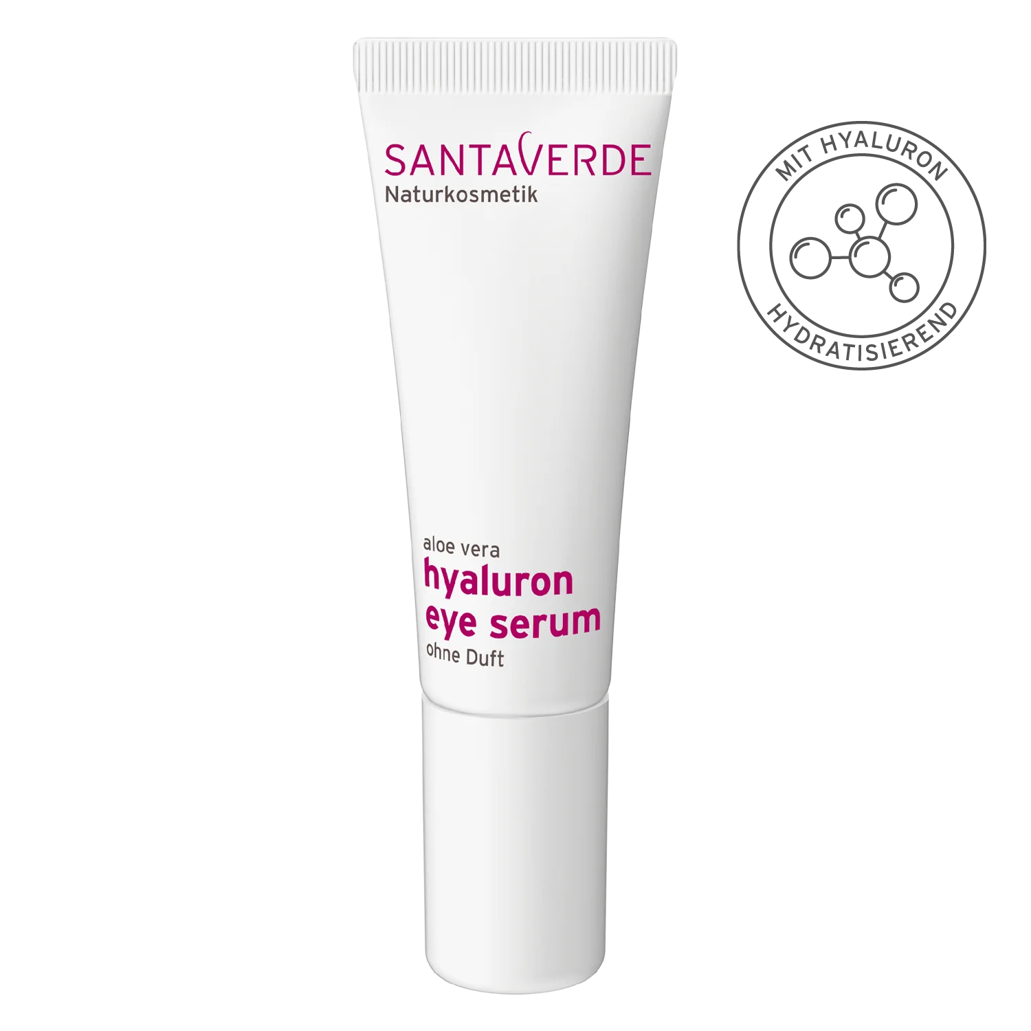 Santaverde - Hyaluron Eye Serum ohne Duft 10 ml - WERTE FREUNDE