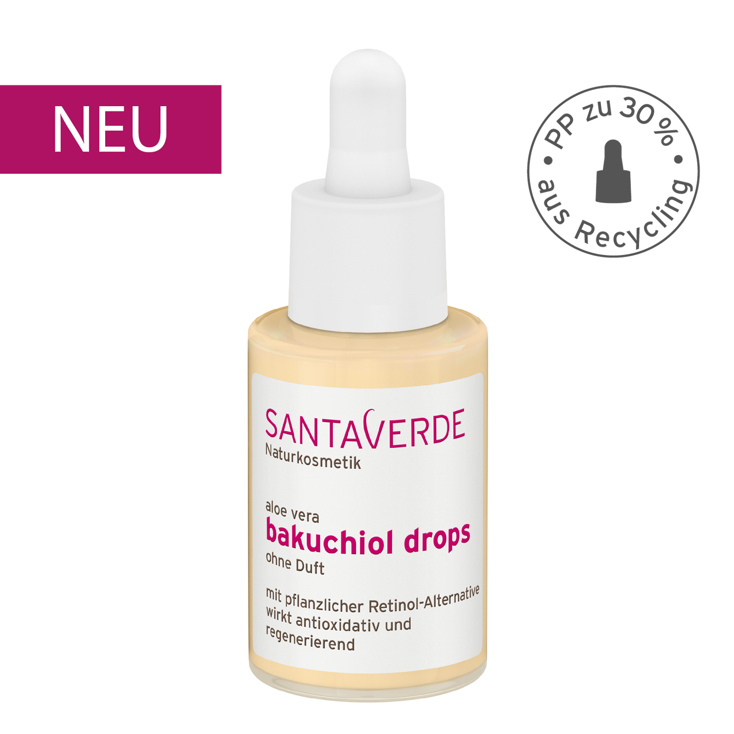 Santaverde - Bakuchiol Drops 30ml - WERTE FREUNDE