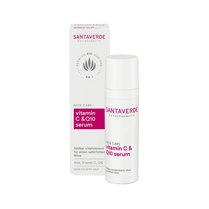 Santaverde - Vitamin C & Q10 Serum 30 ml - WERTE FREUNDE