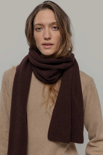 Rifo - Federico Cashmere Scarf Brown Caffè