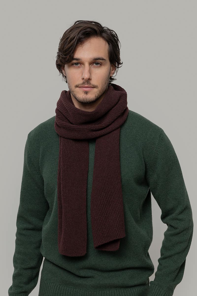 Rifo - Federico Cashmere Scarf Brown Caffè