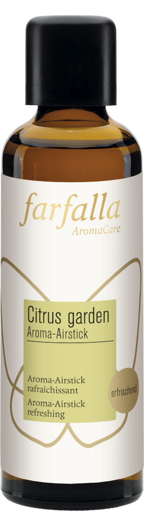 farfalla - Citrus Garden Aroma-Airstick, Nachfüllung 75 ml