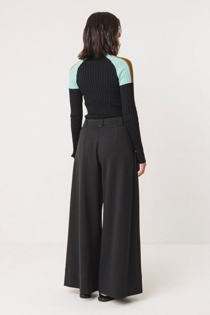 SKFK - NIA TROUSER BLACK - WERTE FREUNDE