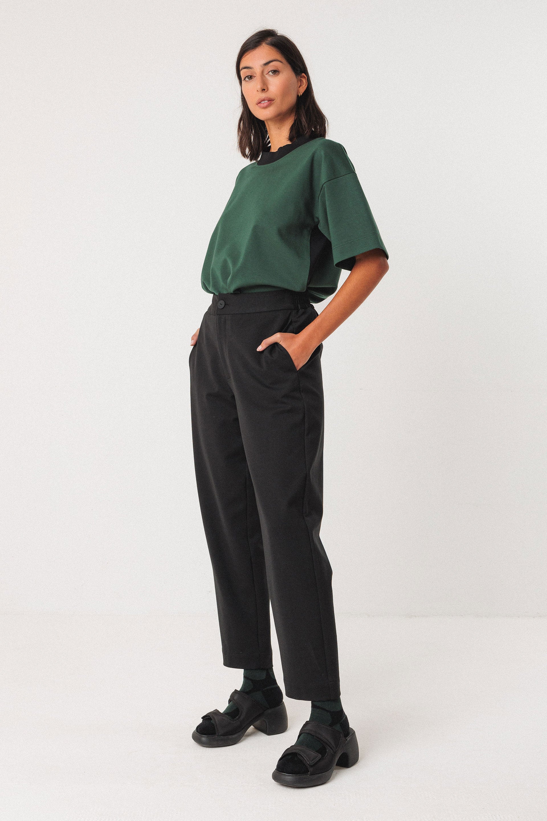 SKFK - SORAIA TROUSER BLACK - WERTE FREUNDE