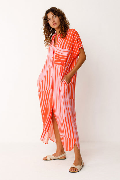 SKFK - DELIA DRESSES STRIPES - WERTE FREUNDE