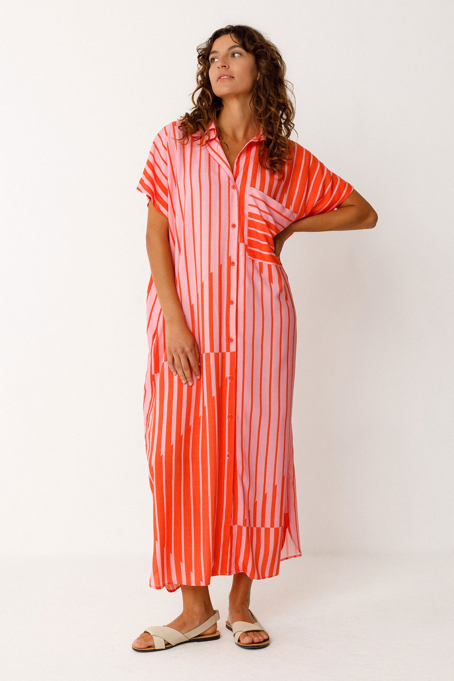 SKFK - DELIA DRESSES STRIPES - WERTE FREUNDE