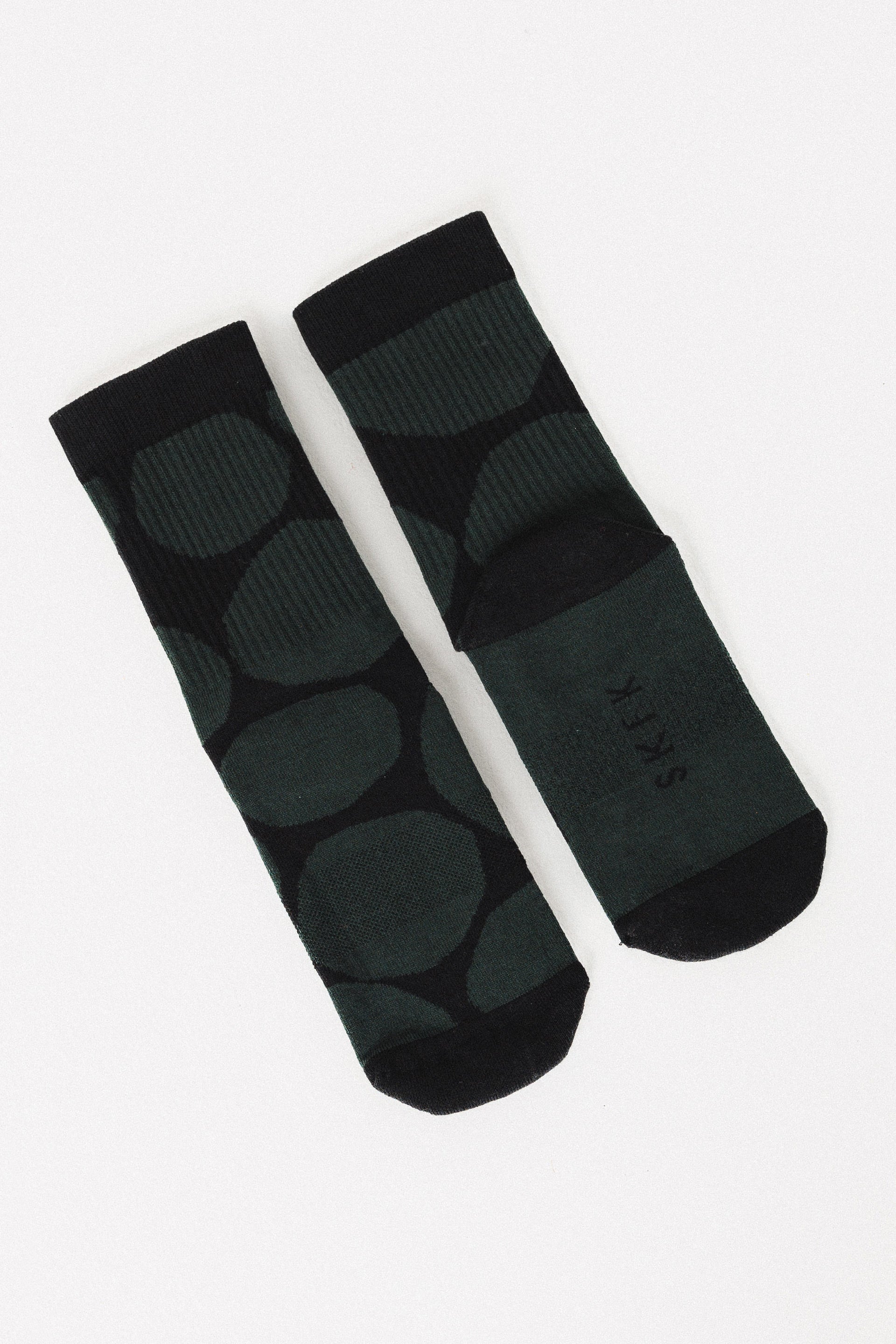 SKFK - EPEL SOCKS DOTS BLACK-GREY - WERTE FREUNDE