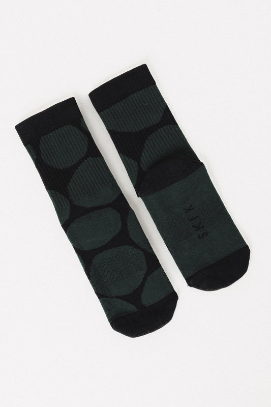 SKFK - EPEL SOCKS DOTS BLACK-GREY - WERTE FREUNDE