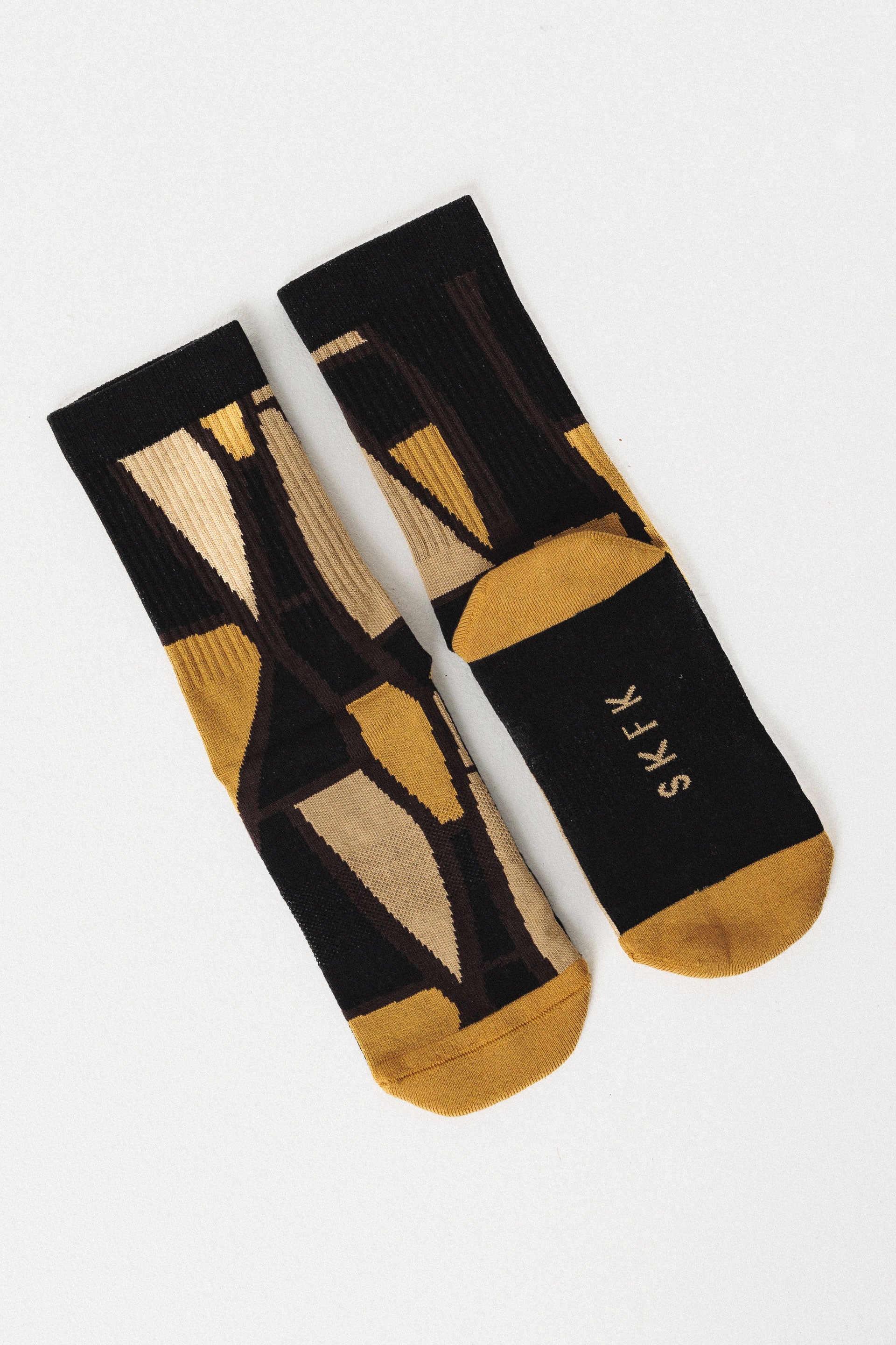 SKFK - EPEL SOCKS MULTICOLOUR YELLOW-BLACK - WERTE FREUNDE