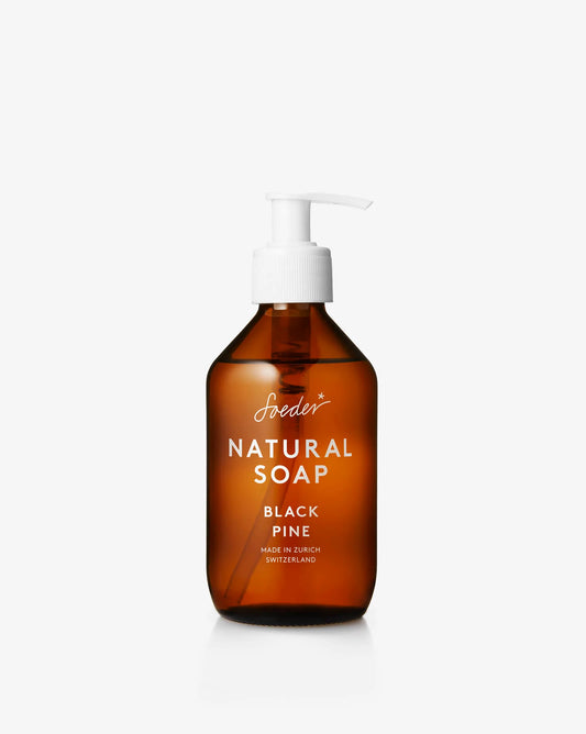 Soeder - Natural Soap Black Pine 250 ml - WERTE FREUNDE