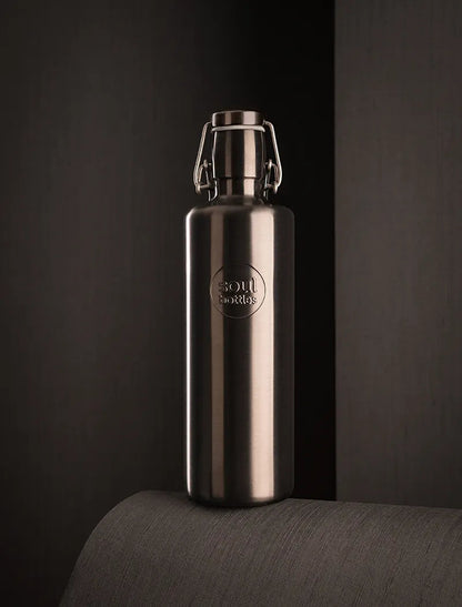 soulbottles - Steel light Bot Black 1,2l - WERTE FREUNDE