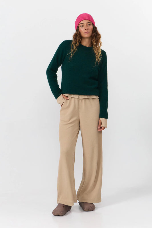 Suite 13 - BABOL JUMPER DARK GREEN - WERTE FREUNDE