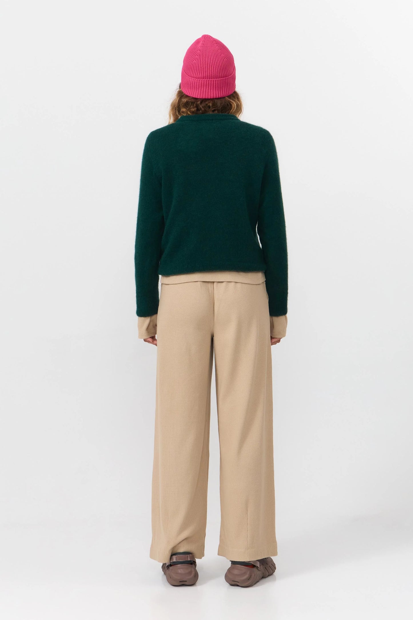 Suite 13 - BABOL JUMPER DARK GREEN - WERTE FREUNDE