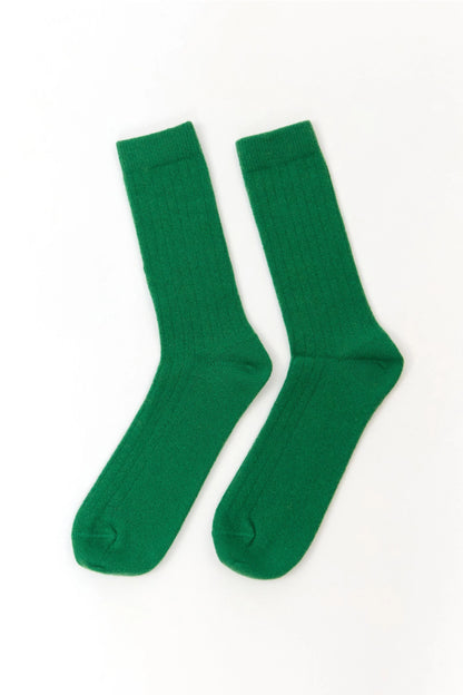 Suite 13 - LISOS WOOL SOCKS GREEN - WERTE FREUNDE