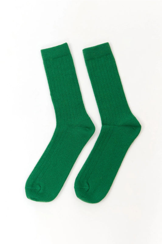 Suite 13 - LISOS WOOL SOCKS GREEN - WERTE FREUNDE