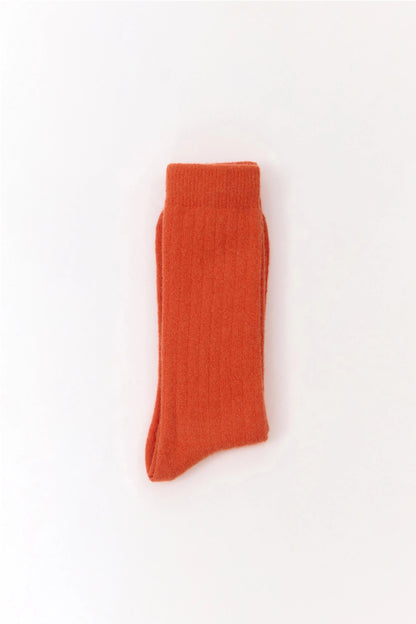 Suite 13 - LISOS WOOL SOCKS ORANGE - WERTE FREUNDE