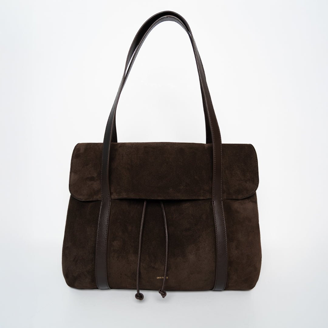 ann kurz - THE GREATEST SHOPPER SUEDE MIX MOCHA