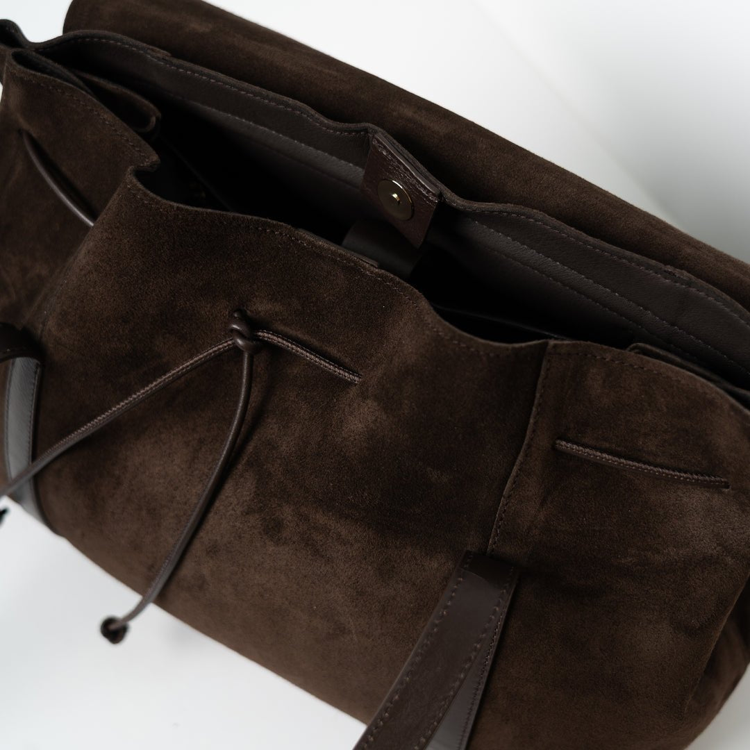 ann kurz - THE GREATEST SHOPPER SUEDE MIX MOCHA