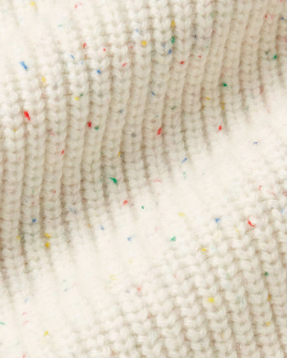 Thinking MU - ECRU CARMEN KNITTED SWEATER ECRU - WERTE FREUNDE