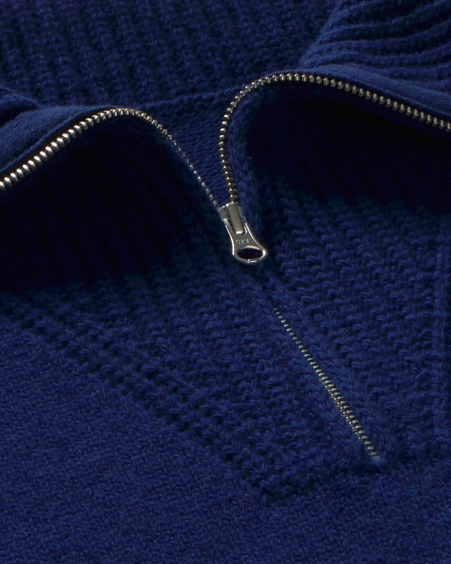 Thinking MU - INDIGO TANIT KNITTED SWEATER BLUE - WERTE FREUNDE