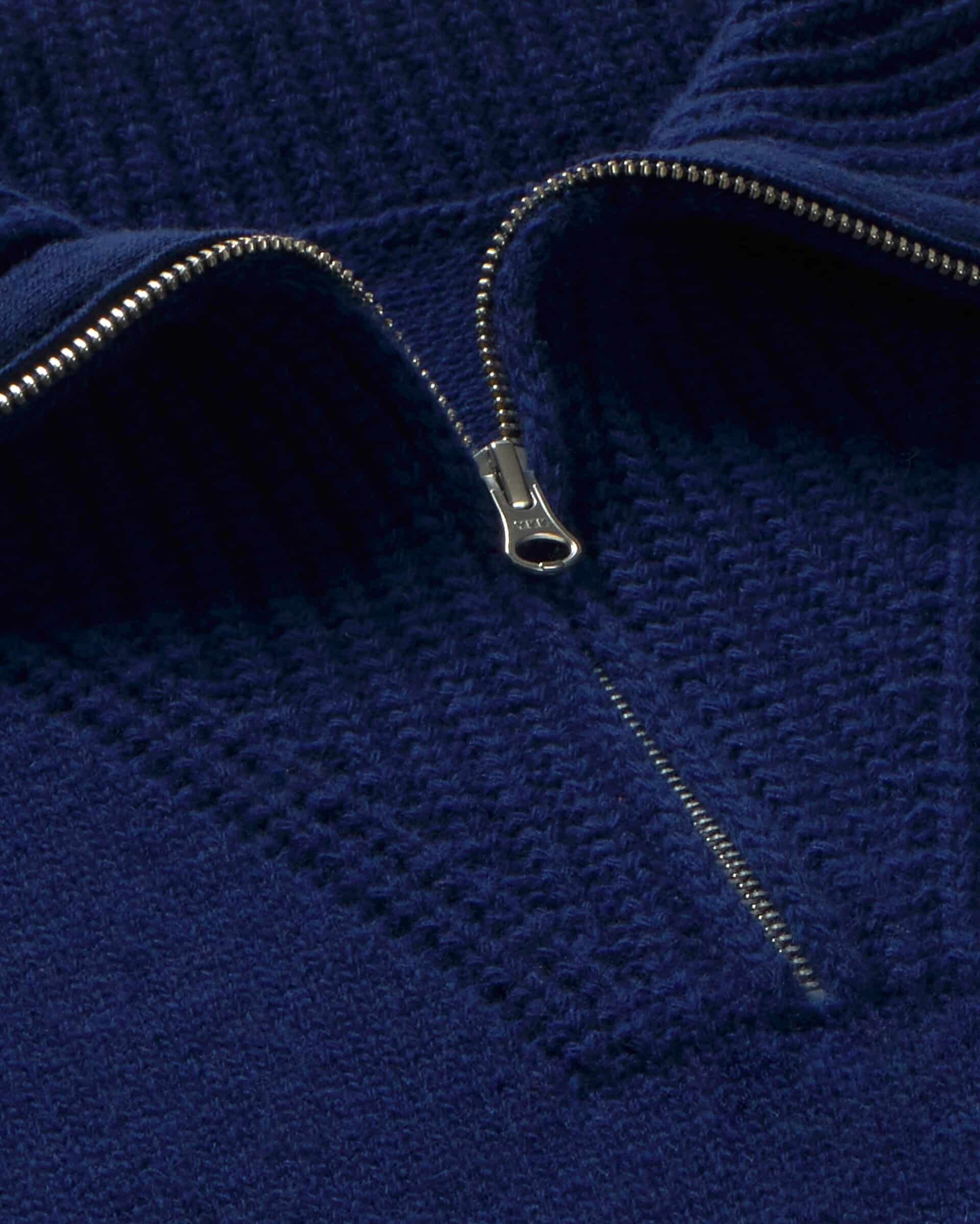 Thinking MU - INDIGO TANIT KNITTED SWEATER BLUE - WERTE FREUNDE