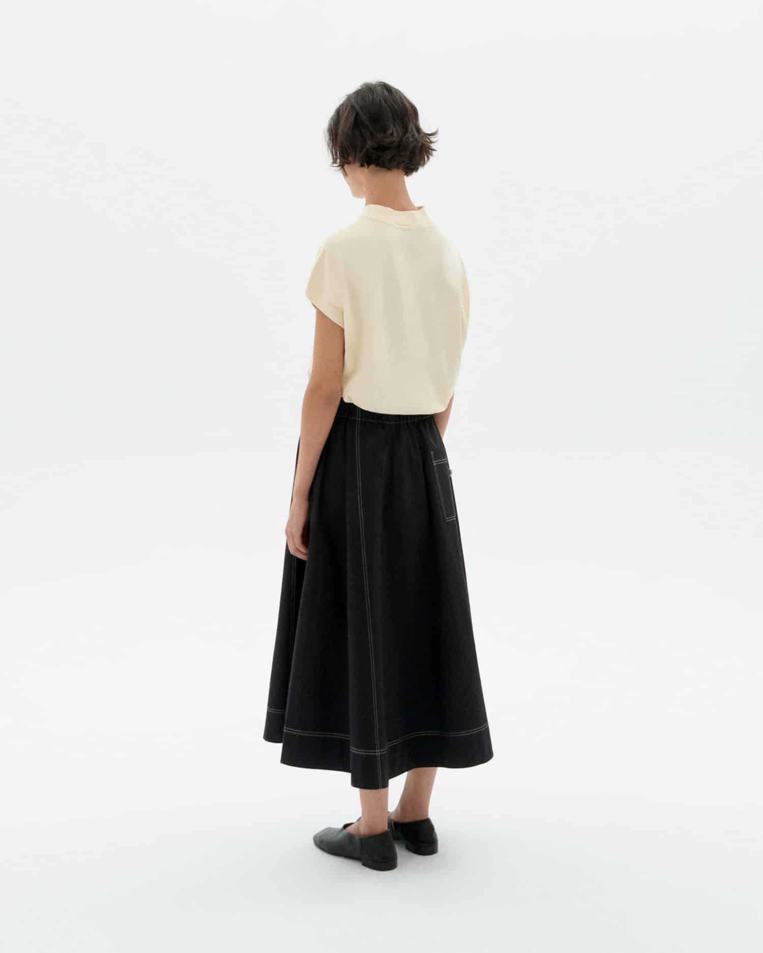 Thinking MU - BIRD VOLTA TEE WHITE - WERTE FREUNDE