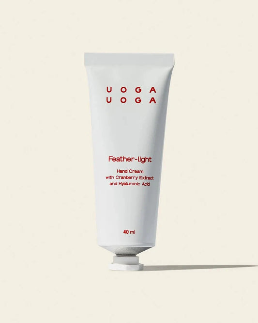 UOGA UOGA - Feather-light - hand cream with cranberry extract 40ml - WERTE FREUNDE