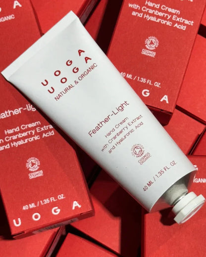 UOGA UOGA - Feather-light - hand cream with cranberry extract 40ml - WERTE FREUNDE