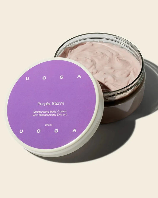 UOGA UOGA - Purple Storm - body cream with blackcurrant extract 200ml - WERTE FREUNDE
