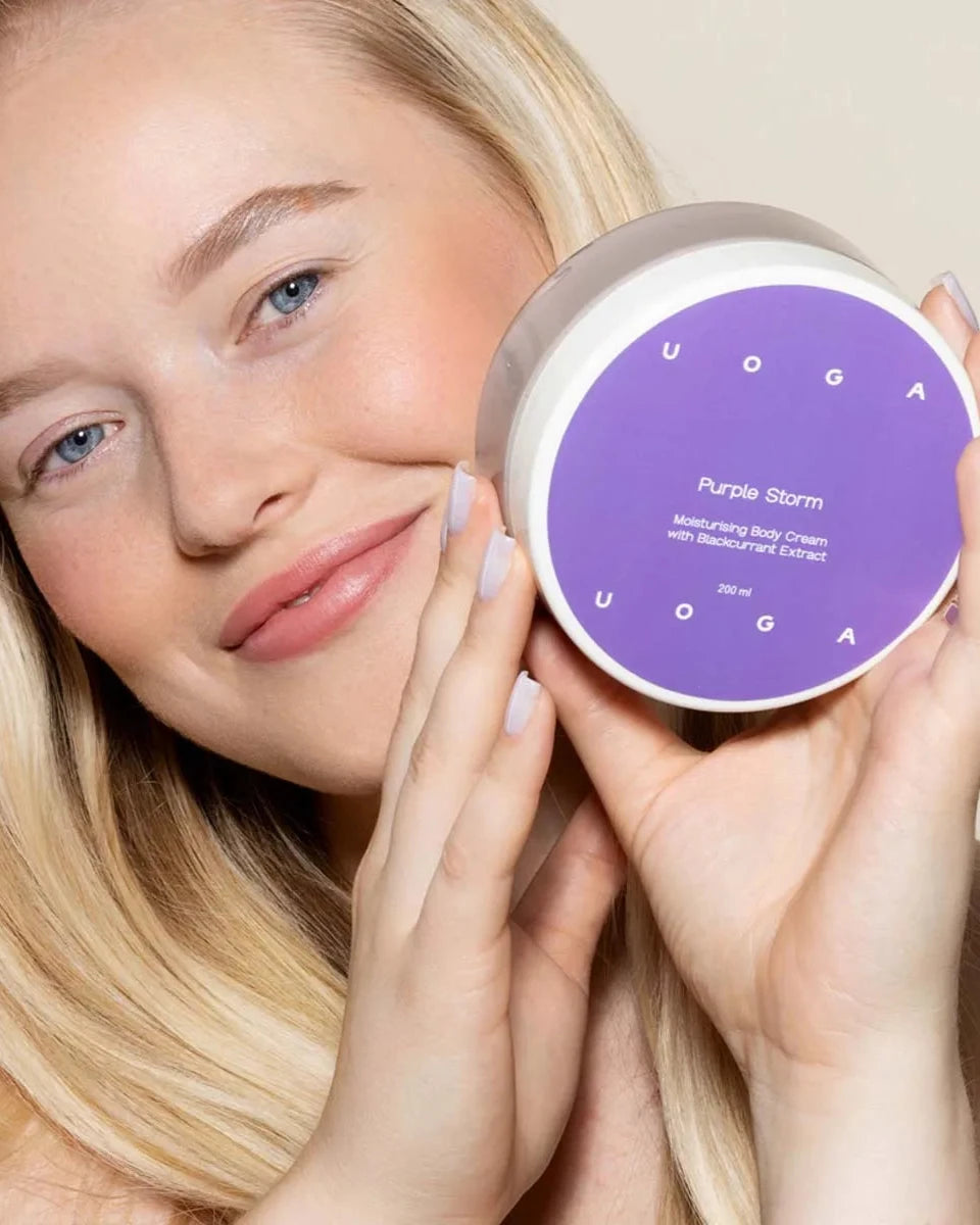 UOGA UOGA - Purple Storm - body cream with blackcurrant extract 200ml - WERTE FREUNDE