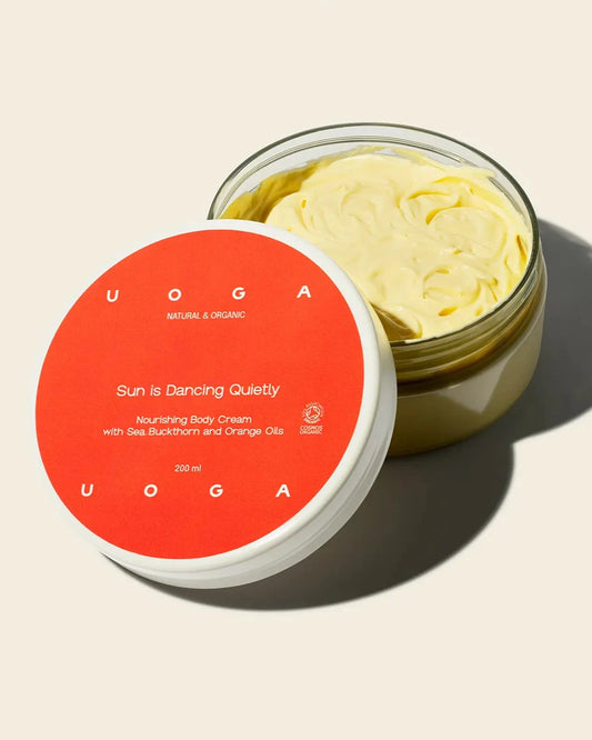 UOGA UOGA - Sun is Dancing Quietly - body butter with orange 200ml - WERTE FREUNDE