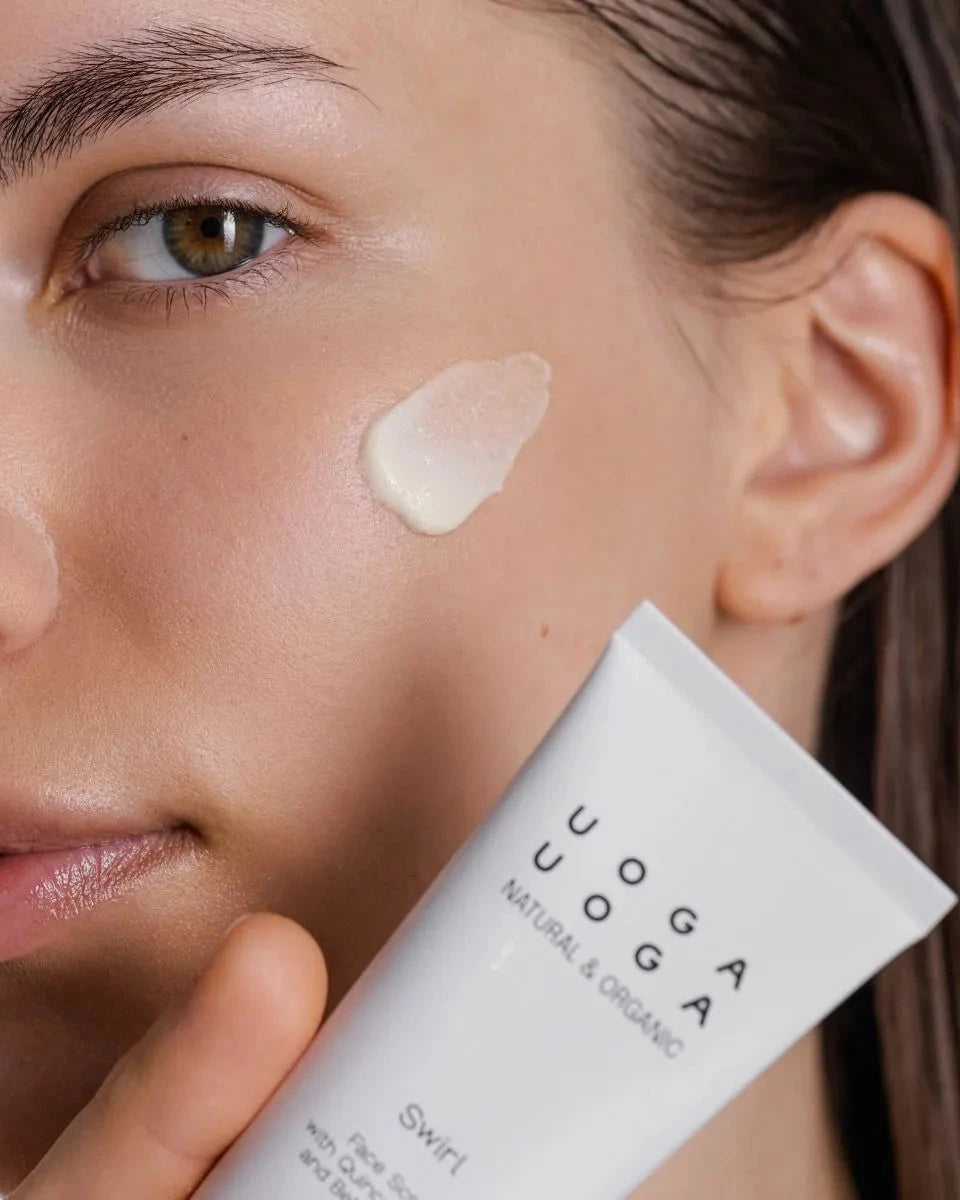 UOGA UOGA - Swirl - Face Scrub with Quince Extract and Hyaluronic Acid 40 ml - WERTE FREUNDE