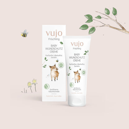 vujo - Baby Wundschutzcreme 75ml - WERTE FREUNDE
