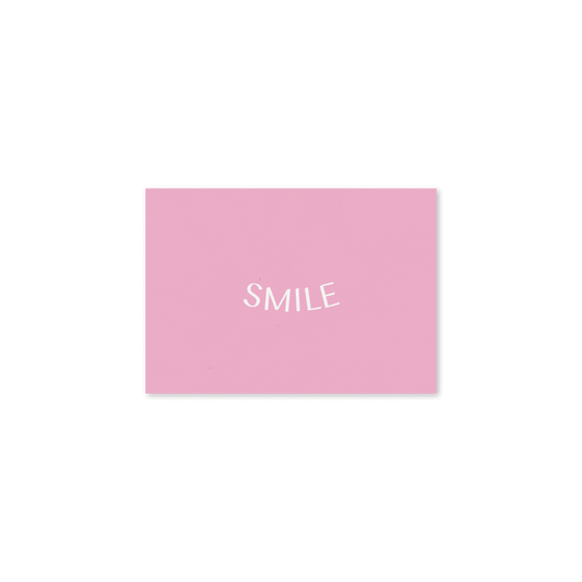 WERTE FREUNDE Papier - Grußkarte Smile A7 quer - WERTE FREUNDE